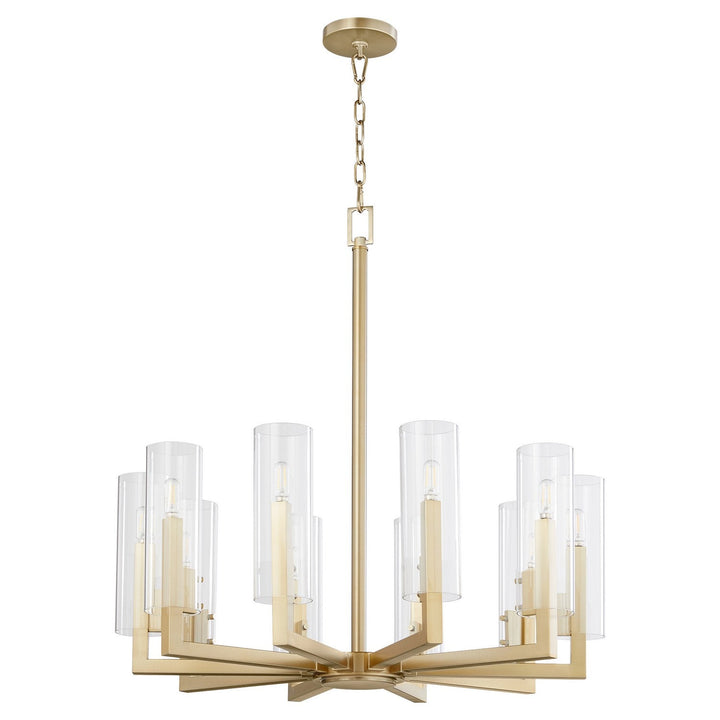 Quorum Ten Light Chandelier