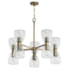 Quorum Ten Light Chandelier