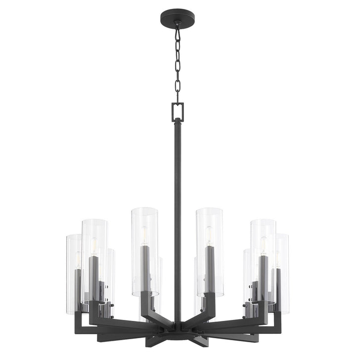 Quorum Ten Light Chandelier