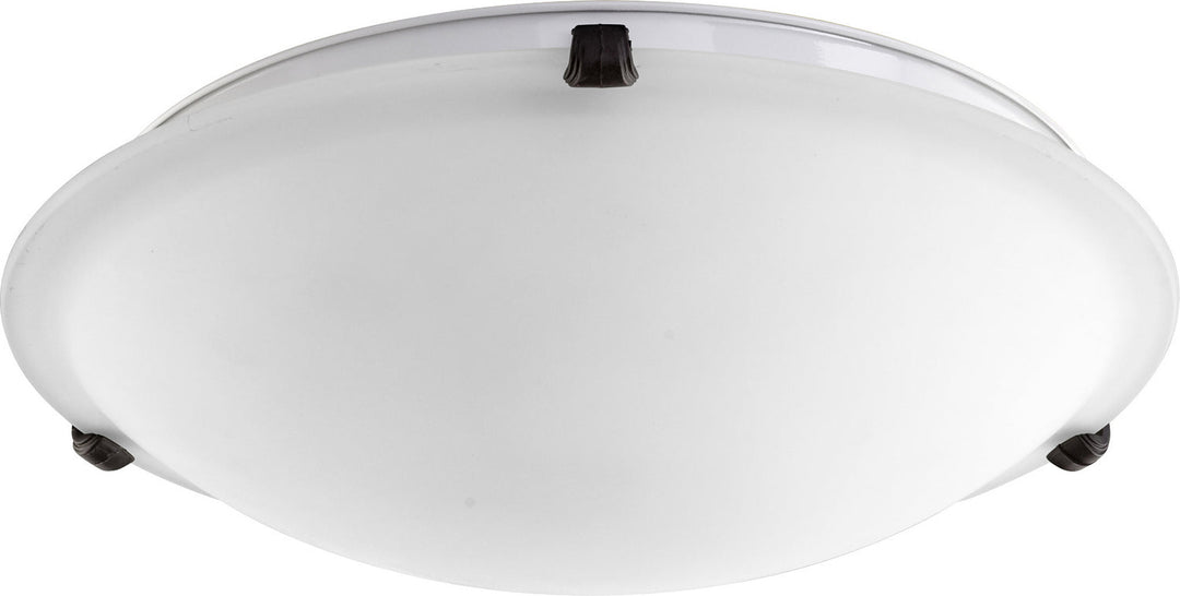 Quorum Three Light Ceiling Mount
