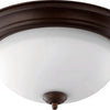 Quorum Three Light Ceiling Mount