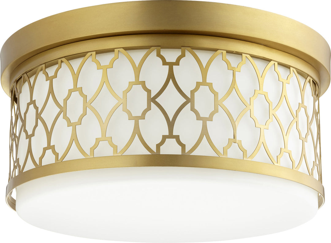 Quorum Three Light Ceiling Mount