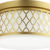 Quorum Three Light Ceiling Mount