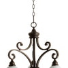 Quorum Three Light Chandelier