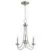 Quorum Three Light Chandelier