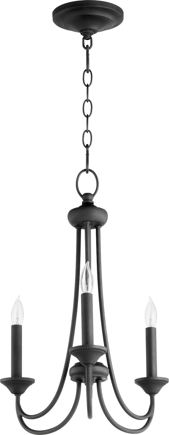 Quorum Three Light Chandelier