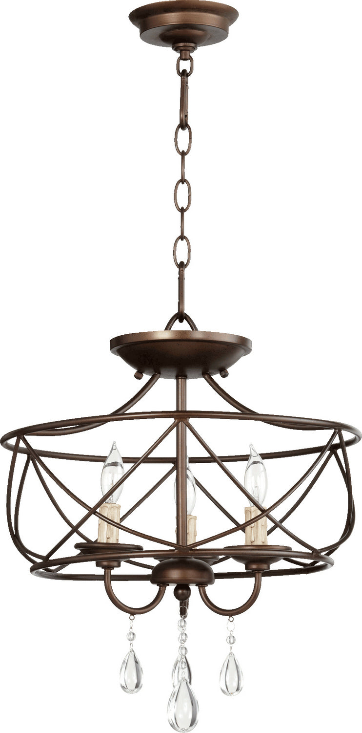 Quorum Three Light Dual Mount