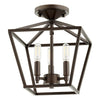 Quorum Three Light Dual Mount