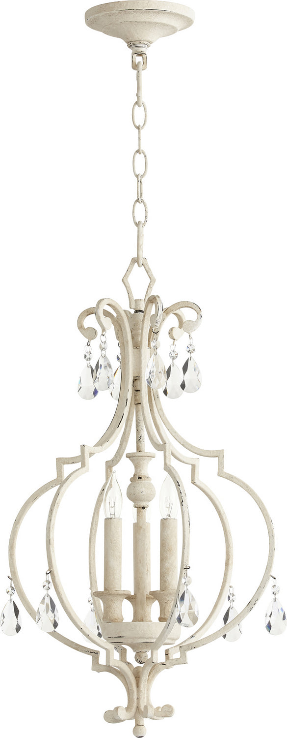 Quorum Three Light Entry Pendant