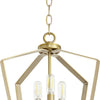 Quorum Three Light Entry Pendant