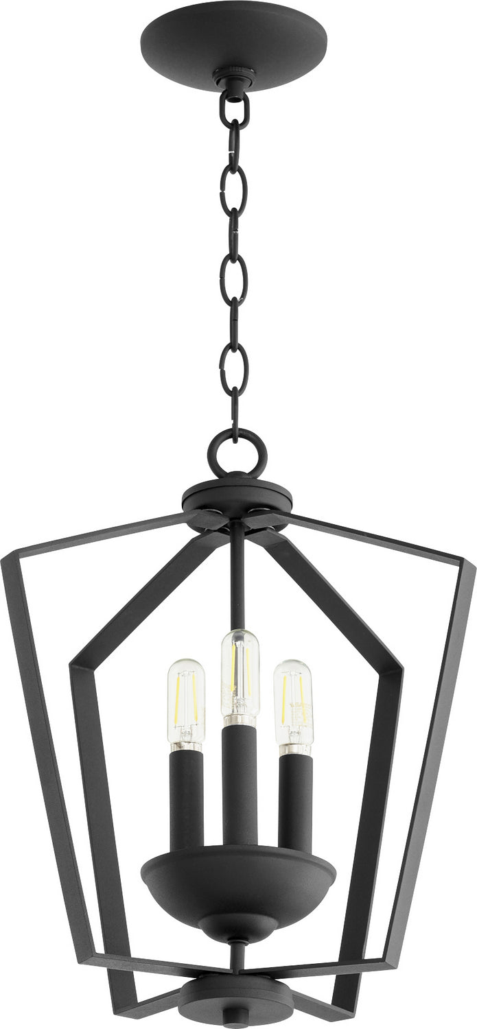 Quorum Three Light Entry Pendant