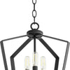 Quorum Three Light Entry Pendant