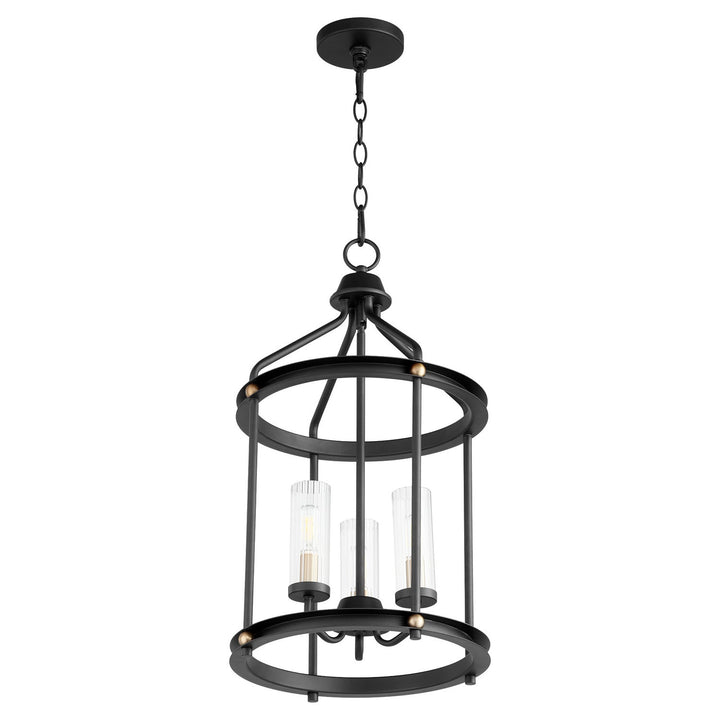 Quorum Three Light Entry Pendant