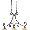 Quorum Three Light Island Pendant