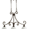 Quorum Three Light Island Pendant