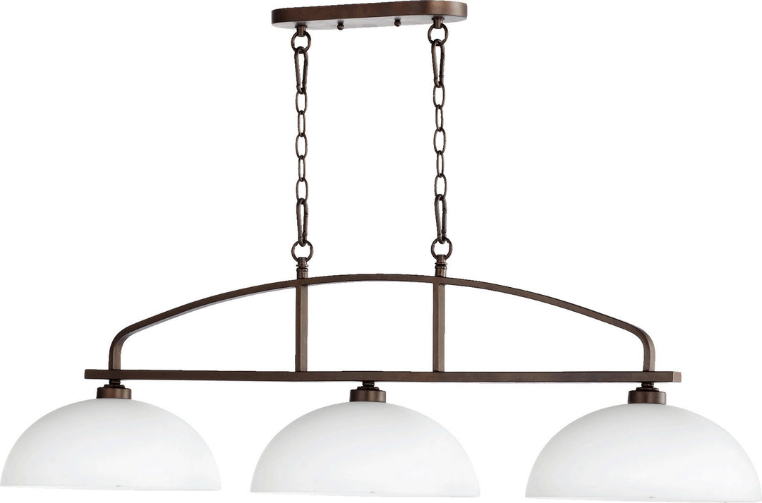 Quorum Three Light Island Pendant