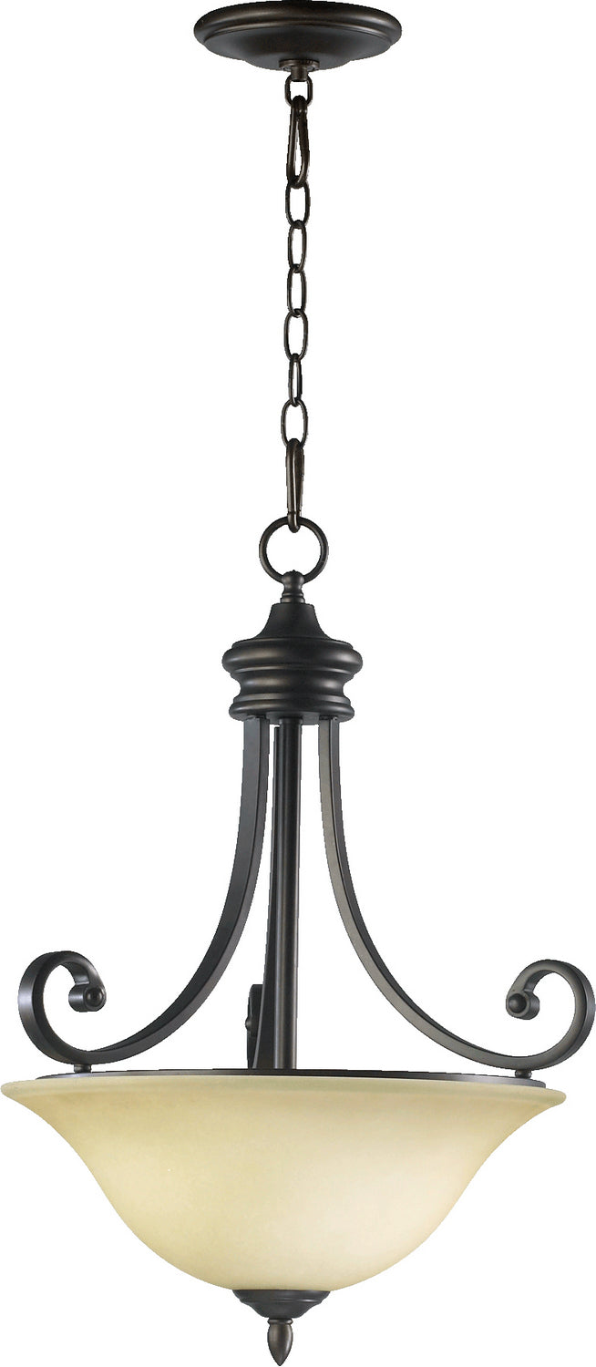 Quorum Three Light Pendant