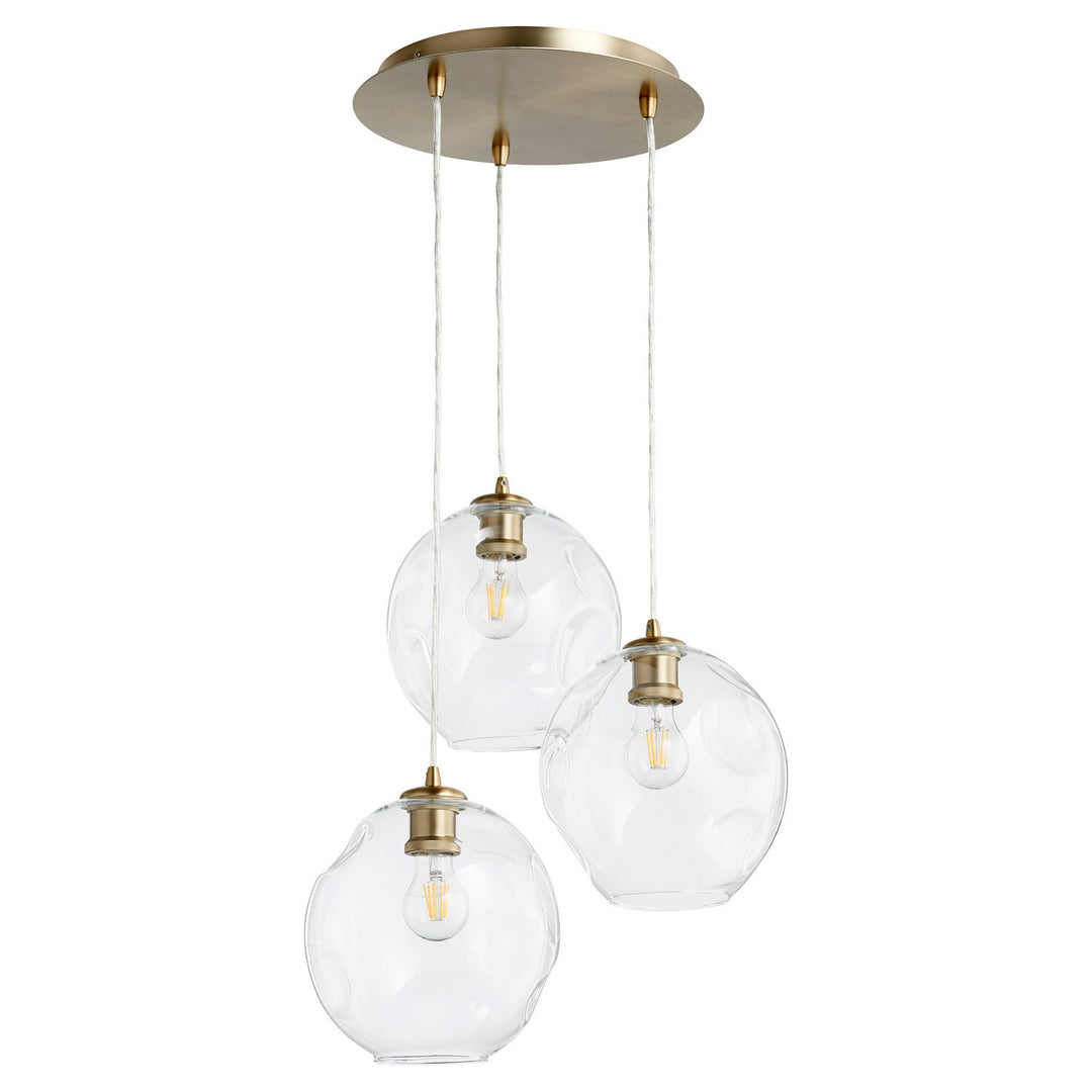 Quorum Three Light Pendant