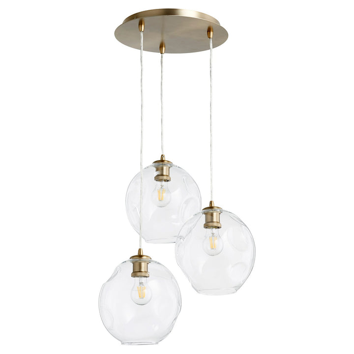 Quorum Three Light Pendant