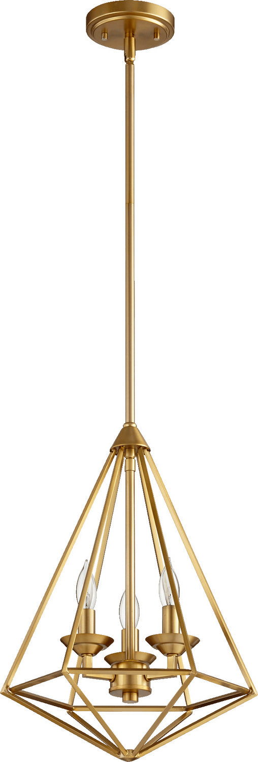 Quorum Three Light Pendant