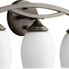 Quorum Three Light Vanity