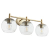 Quorum Three Light Vanity