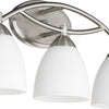 Quorum Three Light Vanity