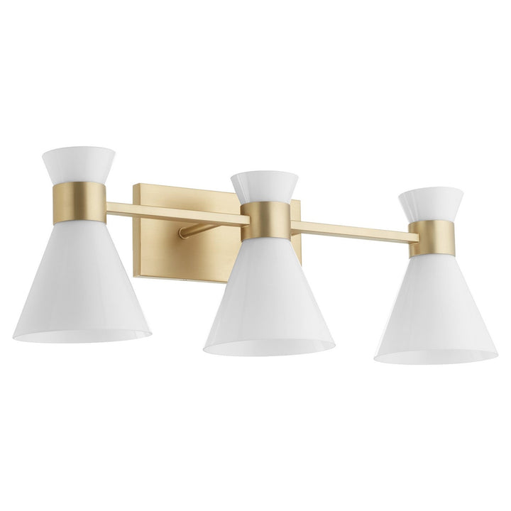 Quorum Three Light Vanity