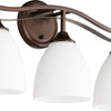 Quorum Three Light Vanity