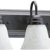 Quorum Three Light Vanity