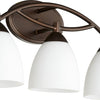 Quorum Three Light Vanity