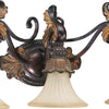 Quorum Three Light Vanity