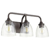 Quorum Three Light Vanity