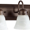 Quorum Three Light Vanity