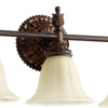 Quorum Three Light Vanity