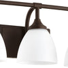 Quorum Three Light Vanity