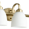 Quorum Three Light Vanity