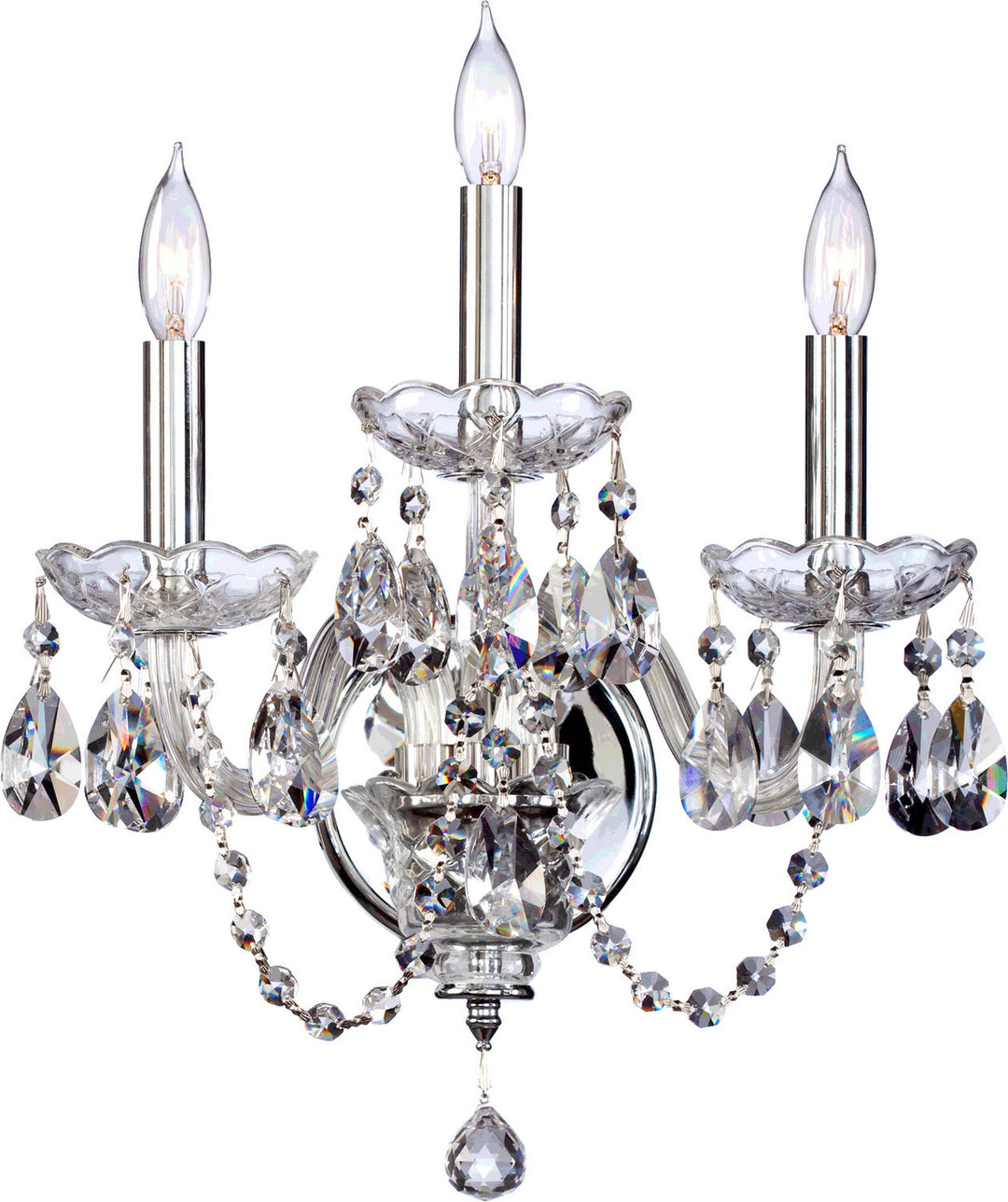 Quorum Three Light Wall Bracket