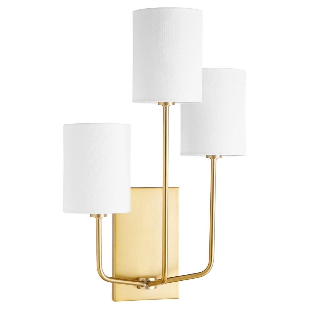 Quorum Three Light Wall Mount