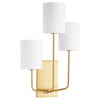 Quorum Three Light Wall Mount