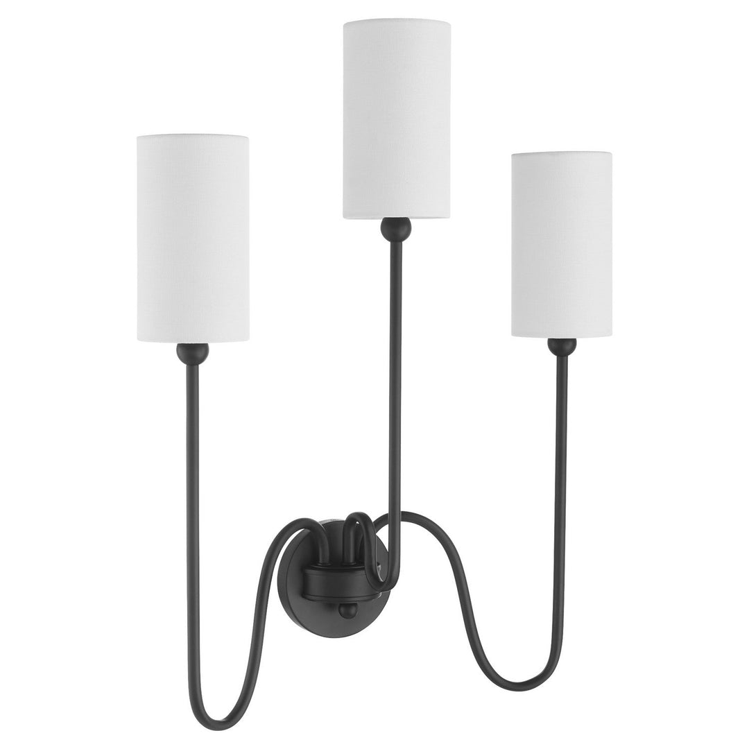 Quorum Three Light Wall Mount