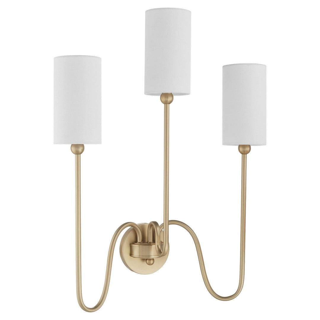 Quorum Three Light Wall Mount