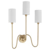 Quorum Three Light Wall Mount