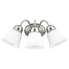 Quorum Three Light Wall Mount