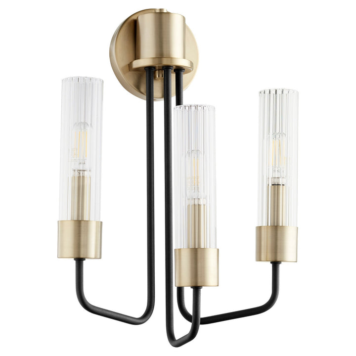 Quorum Three Light Wall Mount