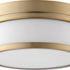 Quorum Two Light Ceiling Mount