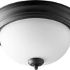 Quorum Two Light Ceiling Mount
