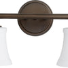 Quorum Two Light Vanity