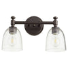 Quorum Two Light Vanity