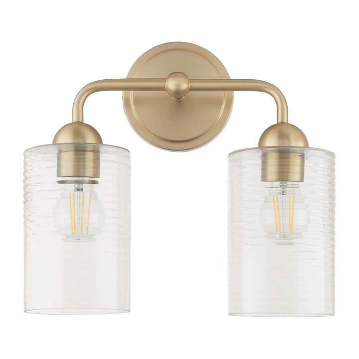 Quorum Two Light Vanity